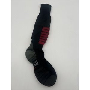 Eurosock Standard Supreme Ski Socks, Deep Black, Men’s Size M